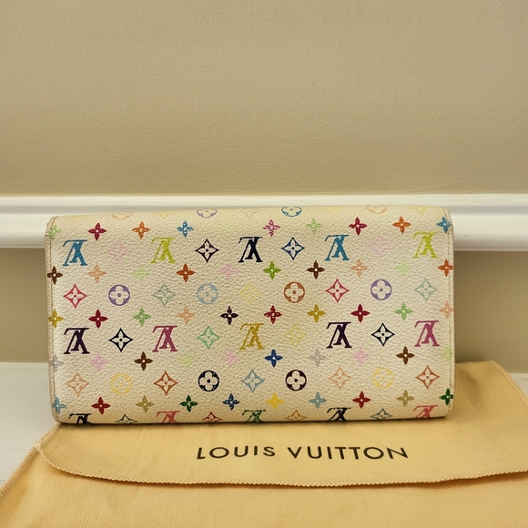 Louis Vuitton X Takashi Murakami Large Wallet, Authentic.. France 2006 - Picture 2 of 16